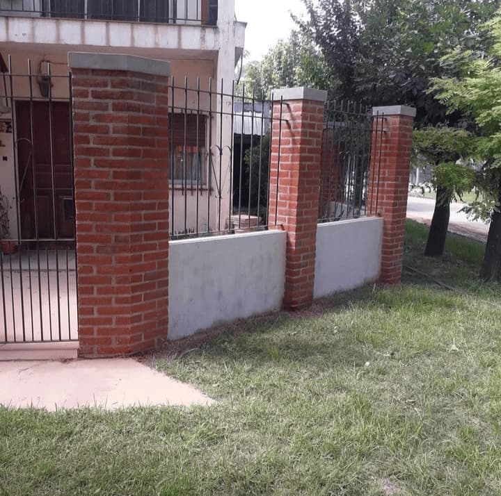 Paredón después del arenado - Vicente López