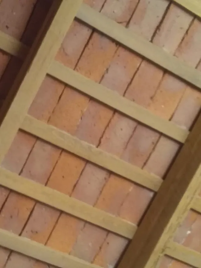 Techo después del arenado - General Rodríguez