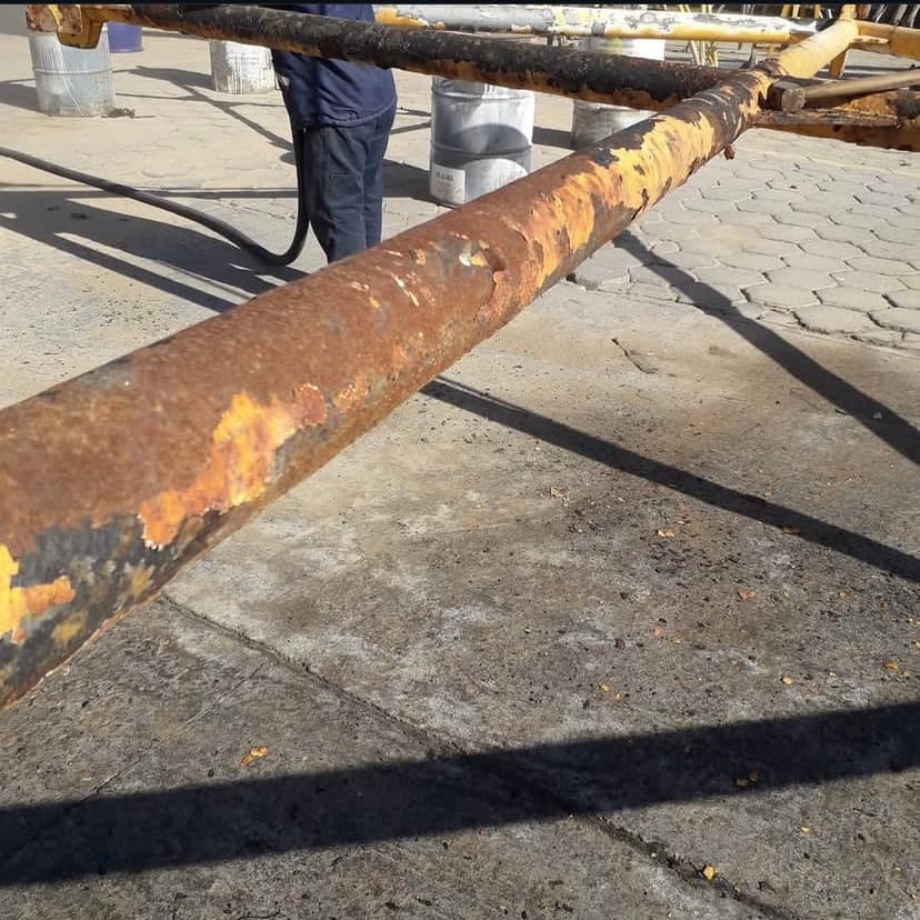 Arenado de Estructura de Carga para Veleros - Imagen 5