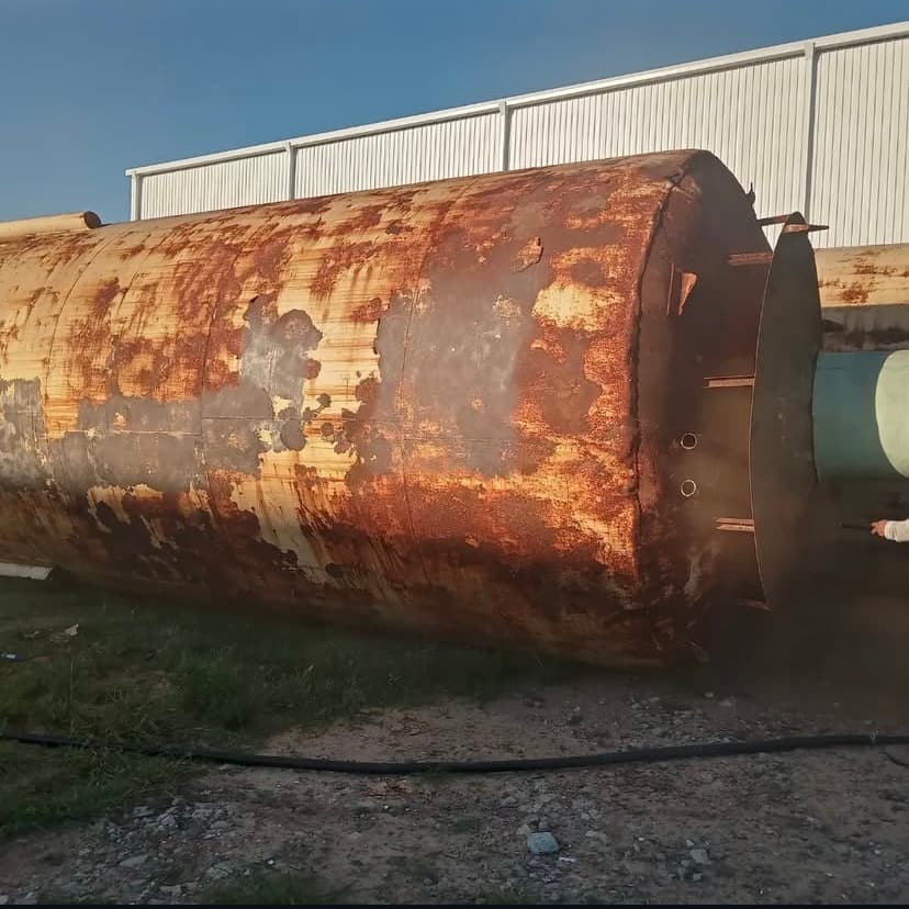 Arenado Exterior de Tanques Industriales