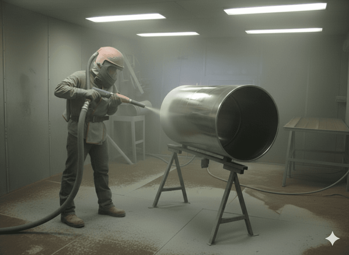 Arenado profesional de acero inoxidable en Pilar y Zona Norte