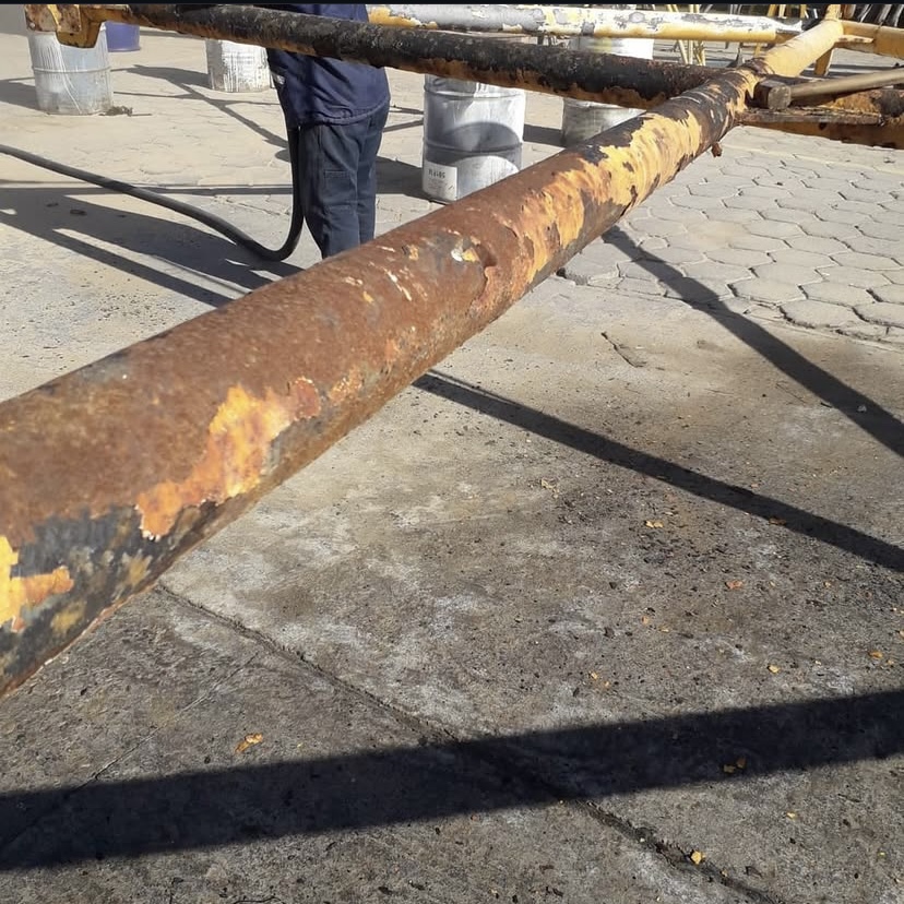 Arenado de Estructura de Carga para Veleros - Imagen 5