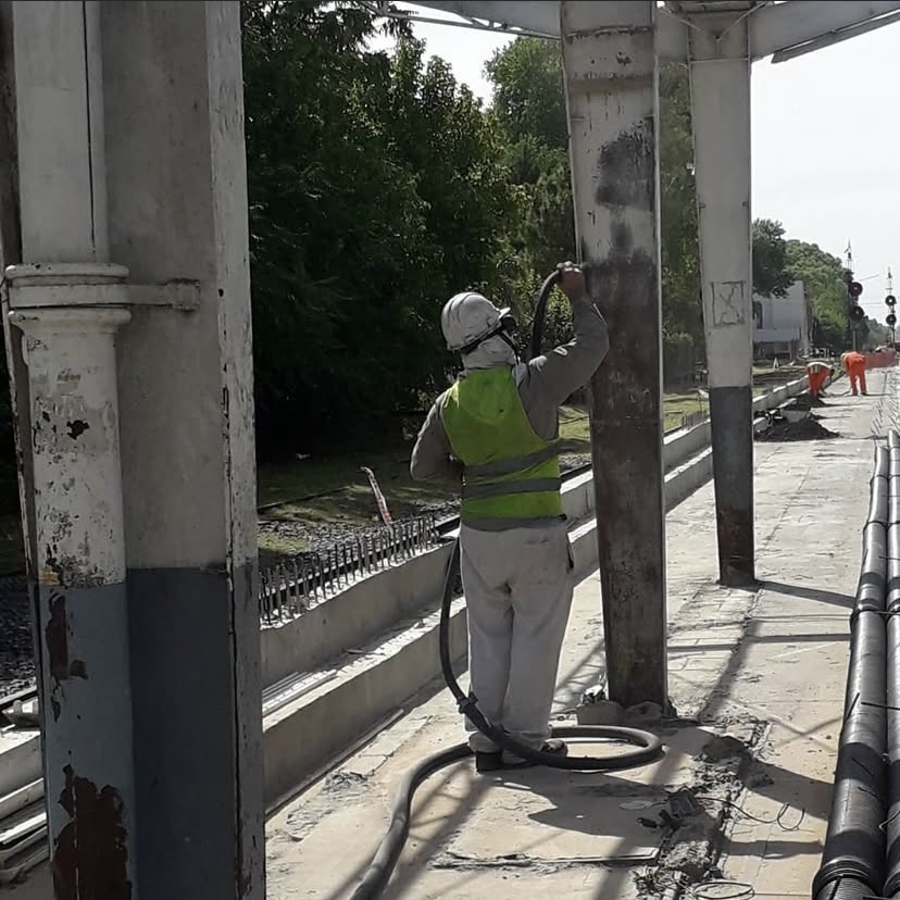 Arenado de Nave Ferroviaria - Imagen 2