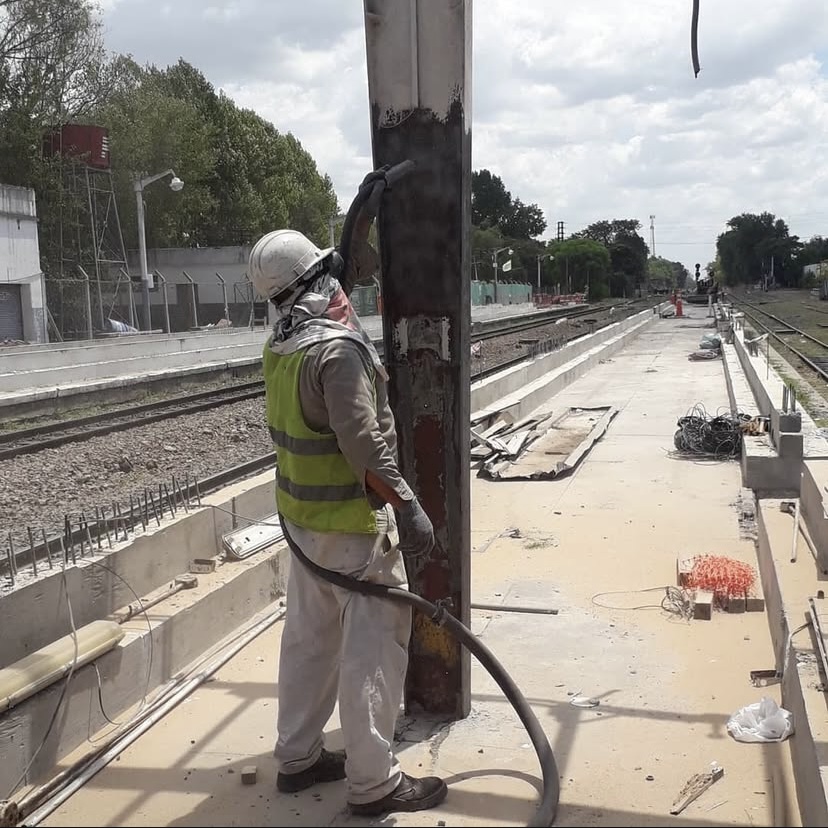 Arenado de Nave Ferroviaria - Imagen 5